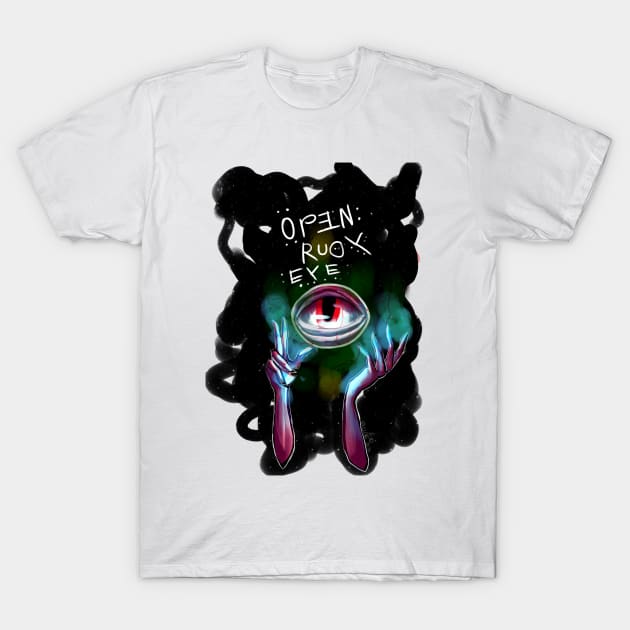 Open Your Eye T-Shirt by nazzcat